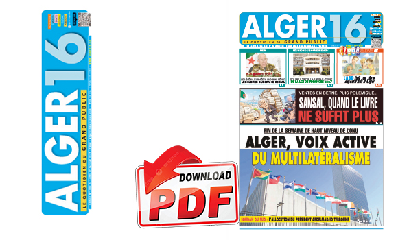 Edition N°1619 du Jeudi 1er Octobre 2026