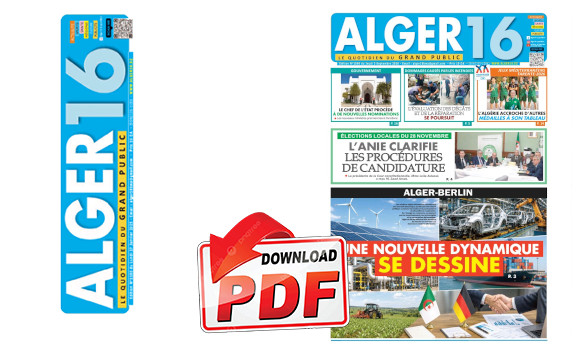Edition N°1599 du Jeudi 3 Septembre 2026