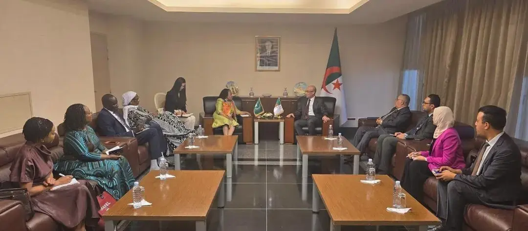 Chaib reçoit une délégation du réseau FemWise-Africa