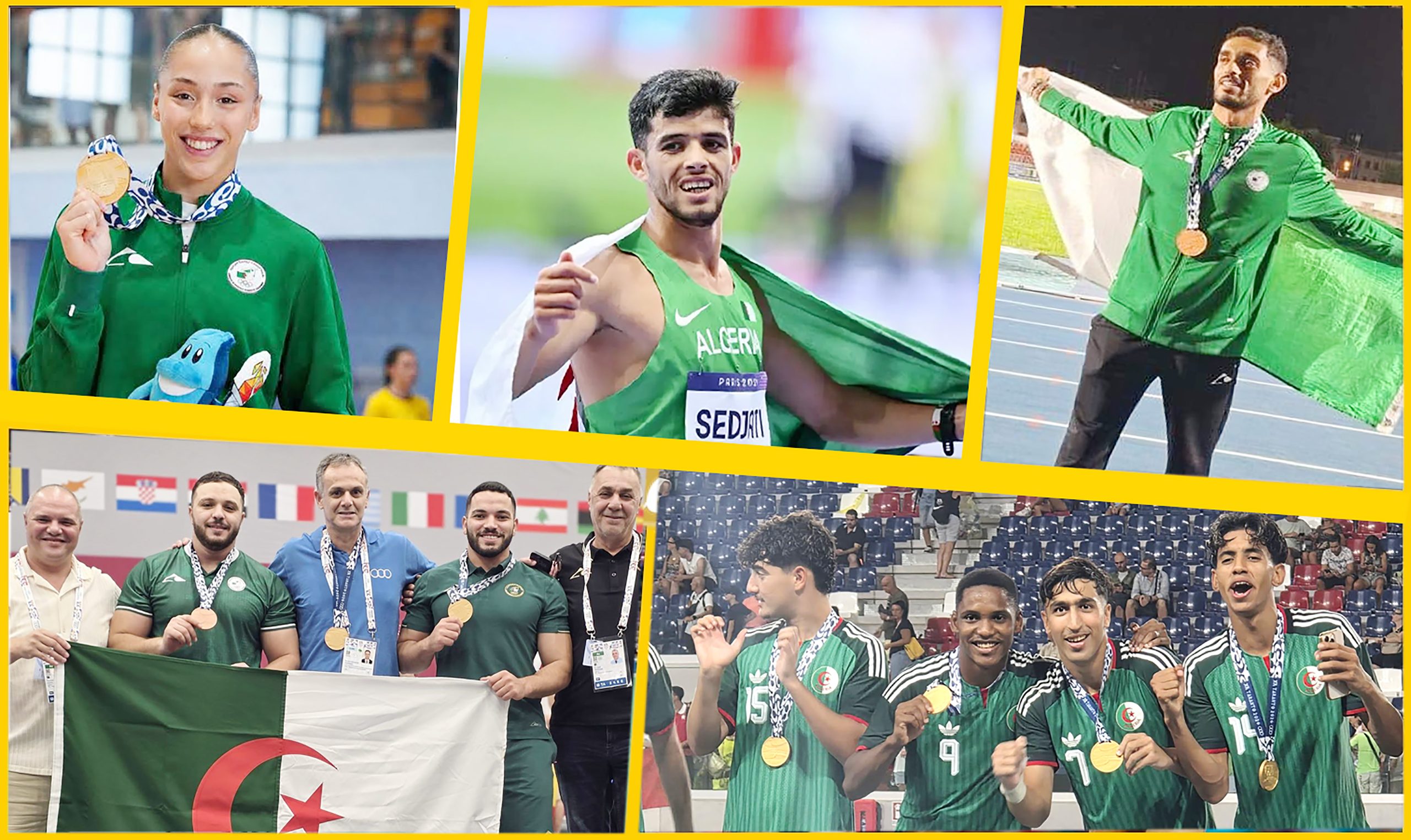 Jeux méditerranéens Tarente-2026 : Les Algériens reviennent d’Italie avec 40 médailles et un nouveau record