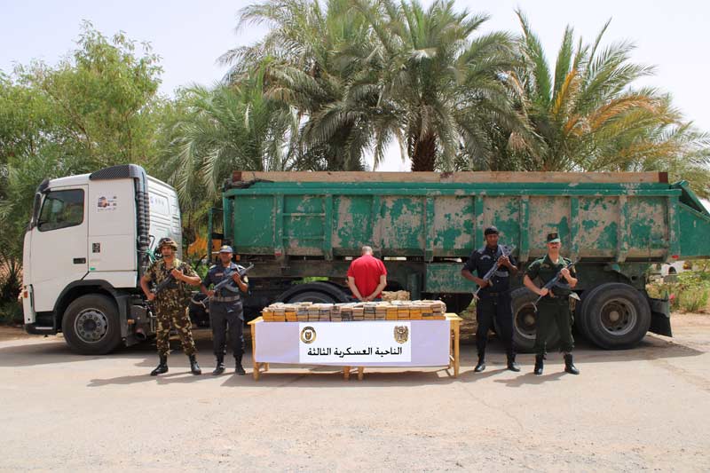 NARCOTRAFIC : L’Algérie face à une vague de saisies record au premier semestre 2026
