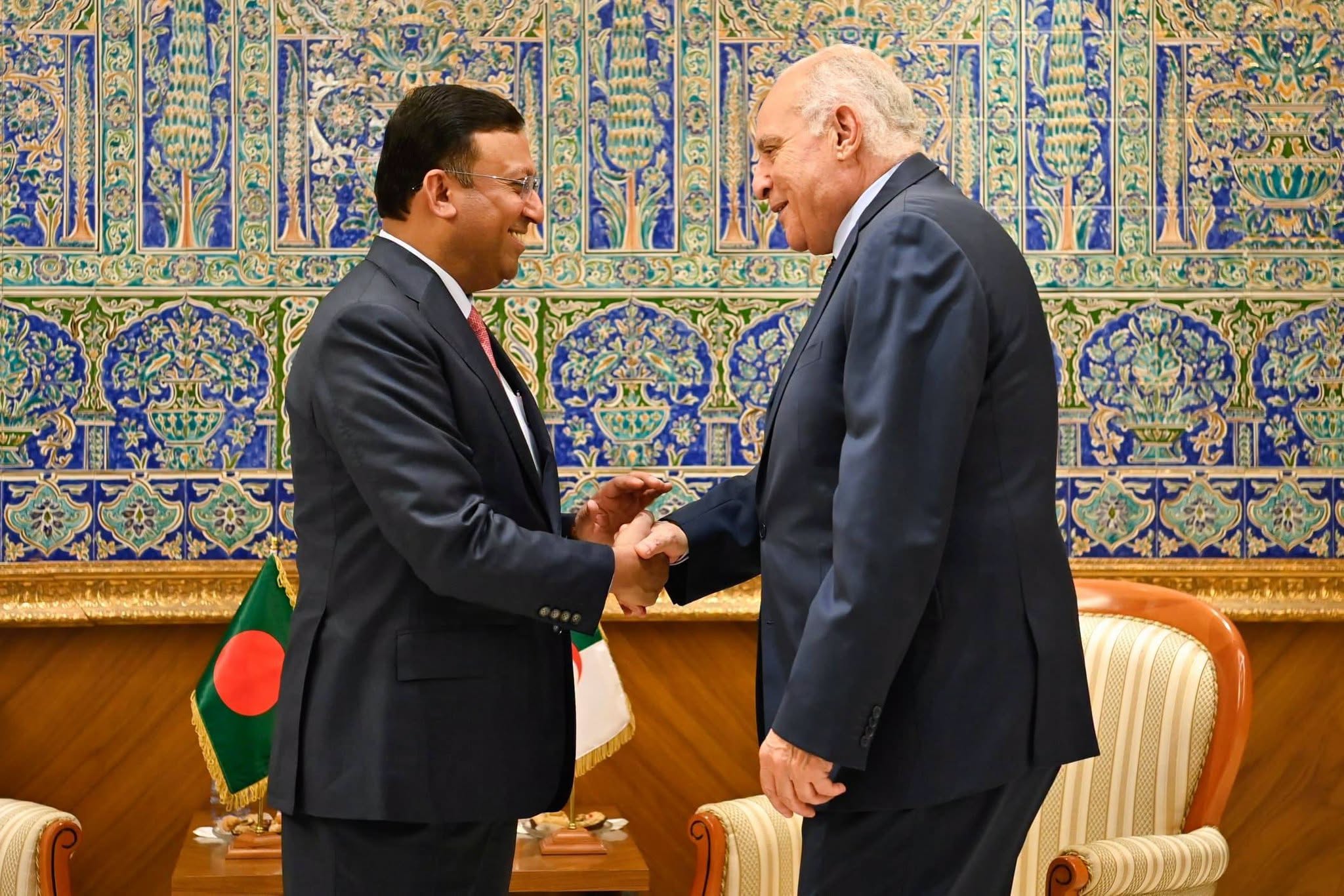 Attaf reçoit le ministre d&rsquo;Etat aux Affaires étrangères du Bangladesh