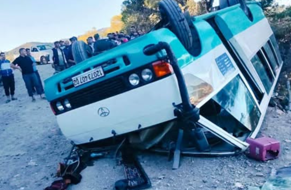 Beni Haoua (Chlef) : 37 enfants blessés dans le renversement d&rsquo;un bus