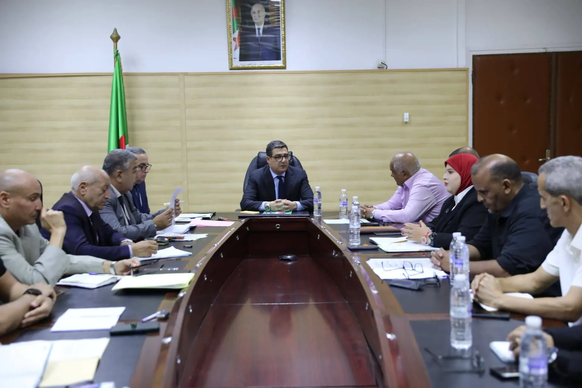 M. Aït Messaoudane reçoit les membres du bureau exécutif de la FNTS