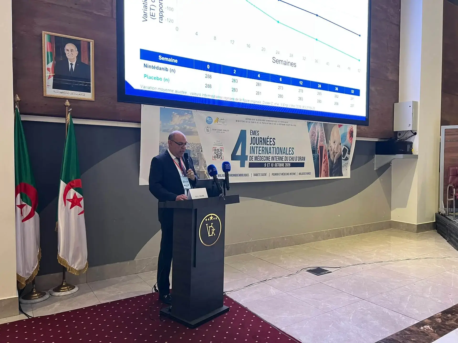 Plus de 400 participants aux 4es Journées internationales de médecine interne à Oran