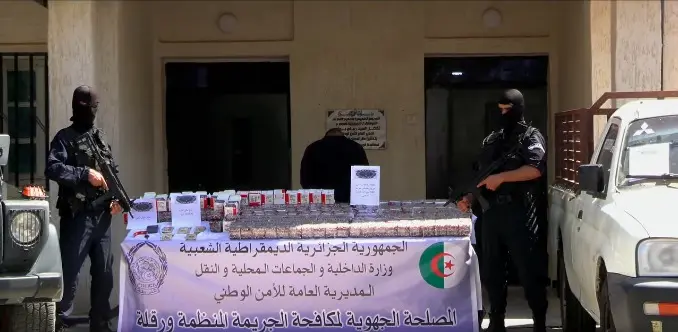 Ouargla : Mise en échec d&rsquo;une tentative de contrebande de 57 500 capsules psychotropes