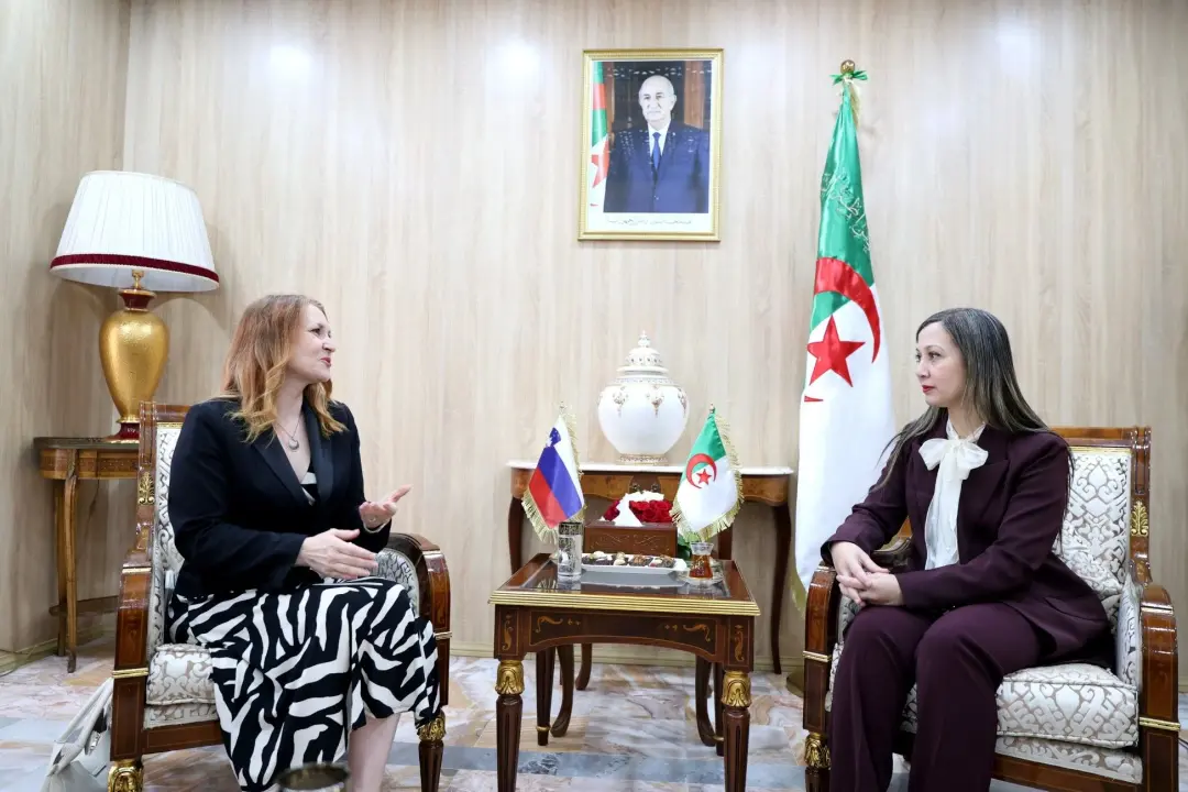 Boufedeche reçoit l&rsquo;ambassadrice de la République de Slovénie en Algérie