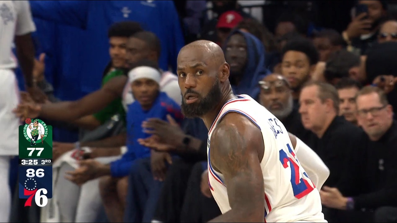 Basket-ball – NBA : LeBron James savoure ses premiers pas à Philadelphie