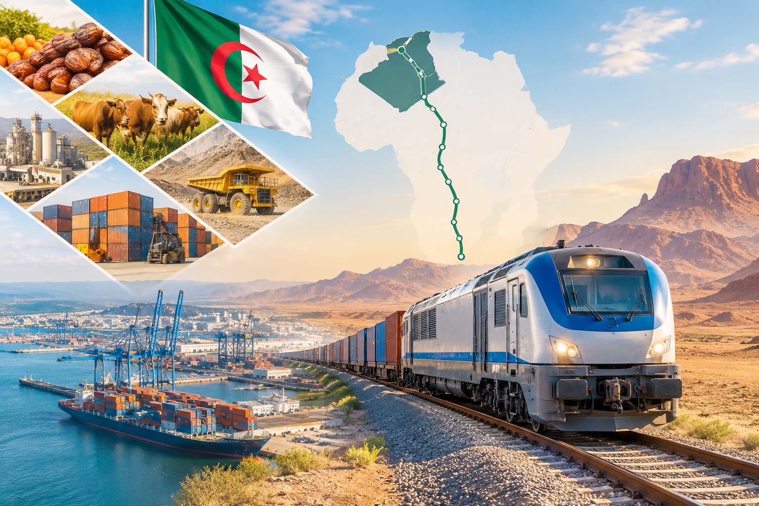 Ligne ferroviaire Alger-Tamanrasset : un enjeu économique et géostratégique